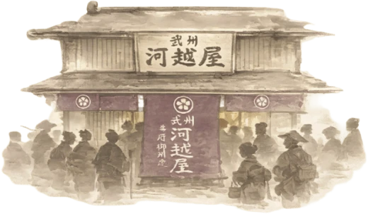画像:東海道五十三次 日本橋 朝之景